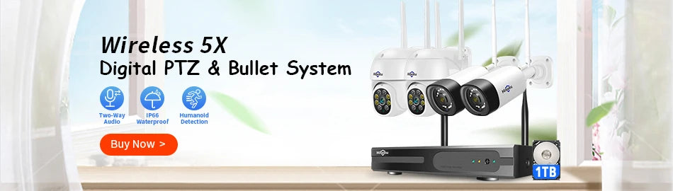 Wireless IP Security Camera 3MP Waterproof Bullet Camera