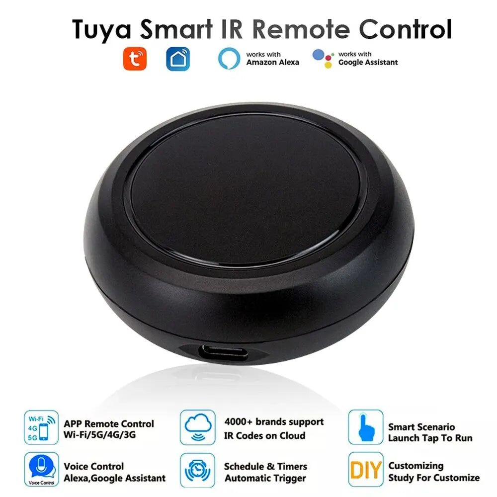 Concentrador de control remoto infrarrojo Wi-Fi Tuya IRC03