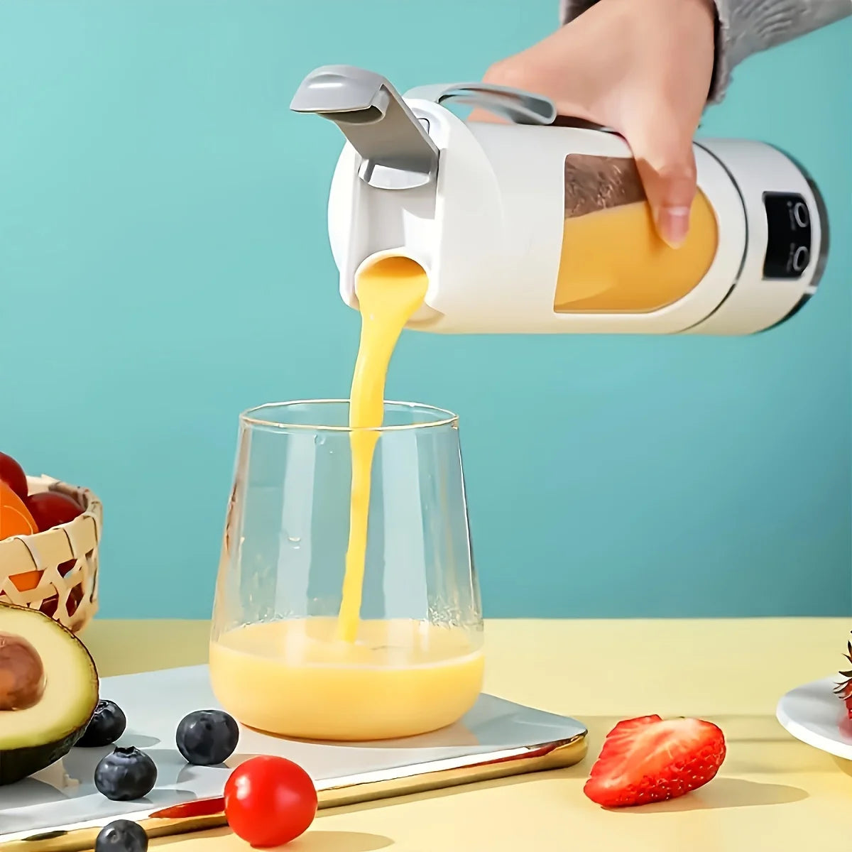 USB Rechargeable Portable Blender Juicer, 10oz-17oz Smoothie Maker