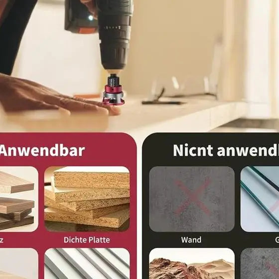 Adjustable Wood Countersink Drill Set