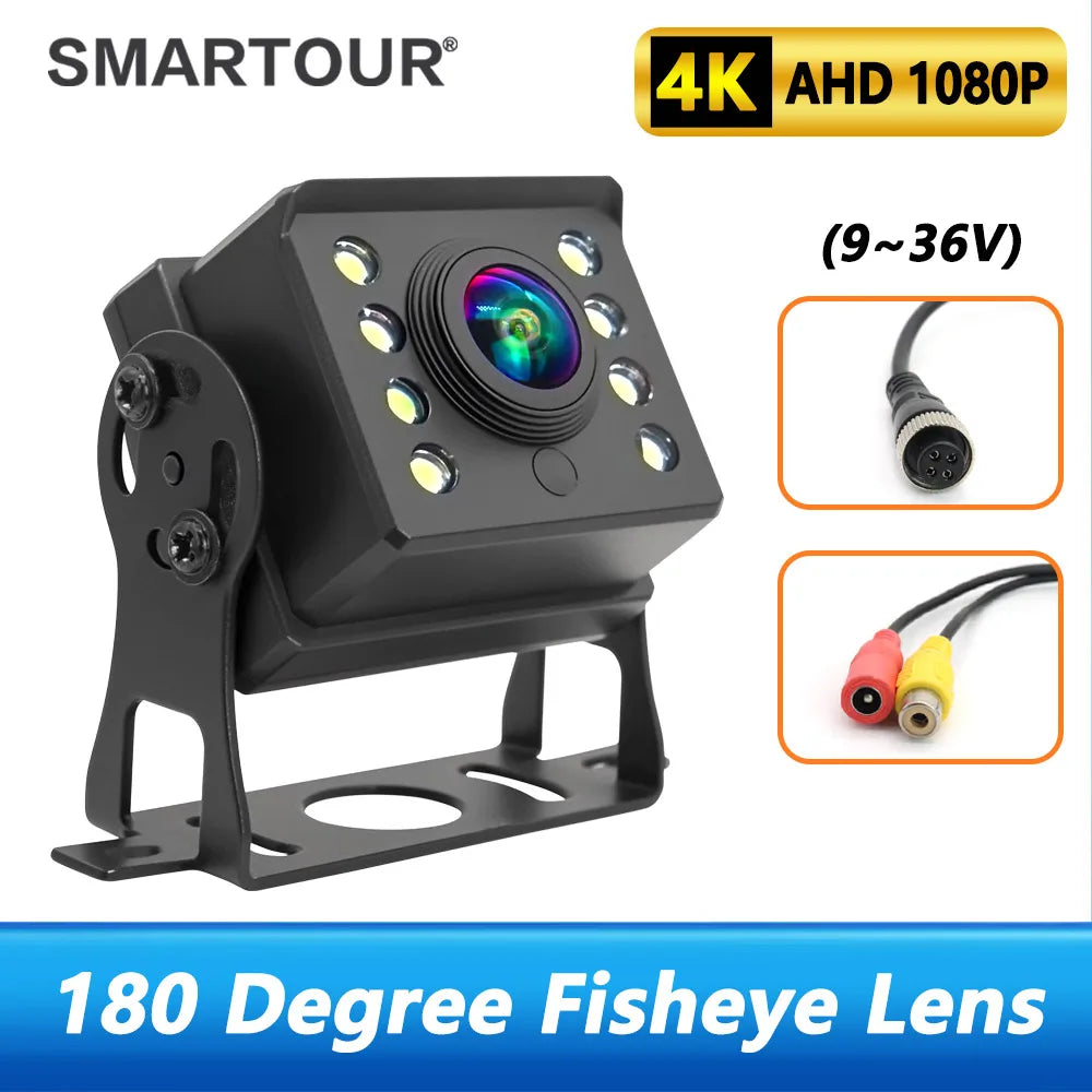 AHD 1080P Truck Rear View Camera with 8 LED Night Vision Waterproof