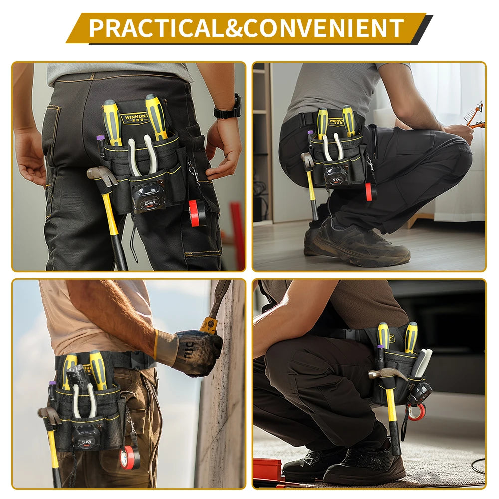 Electrician's Waist Tool Bag