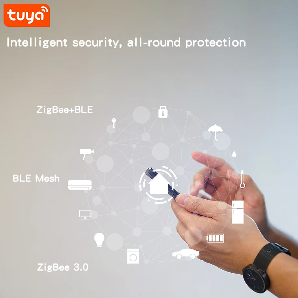 Tuya Bluetooth/Zigbee Gateway Hub  Wireless Bridge Smart Life APP Remote Control Automation Device Works with Alexa Google 