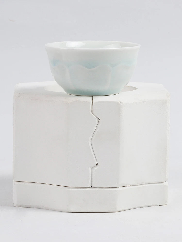Plaster Teacup Casting Mould, 7 × 3.5 cm Finished Size