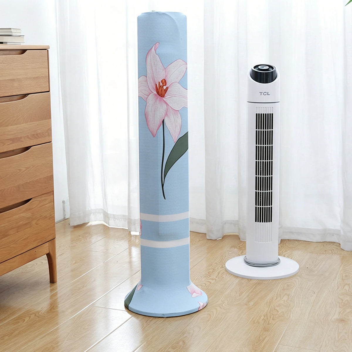Housse anti-poussière pour ventilateur tour - Options de taille