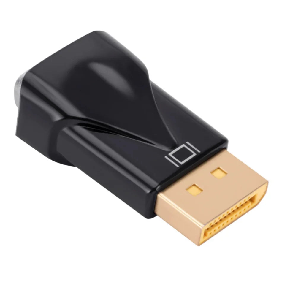 DisplayPort to VGA Adapter, One-Way 1080p Video