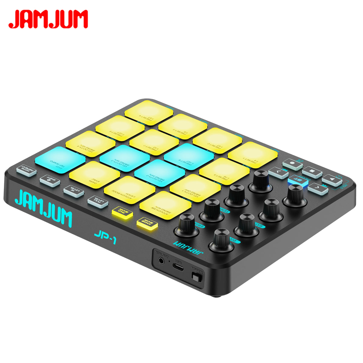 JP-1 Wireless MIDI Pad Controller