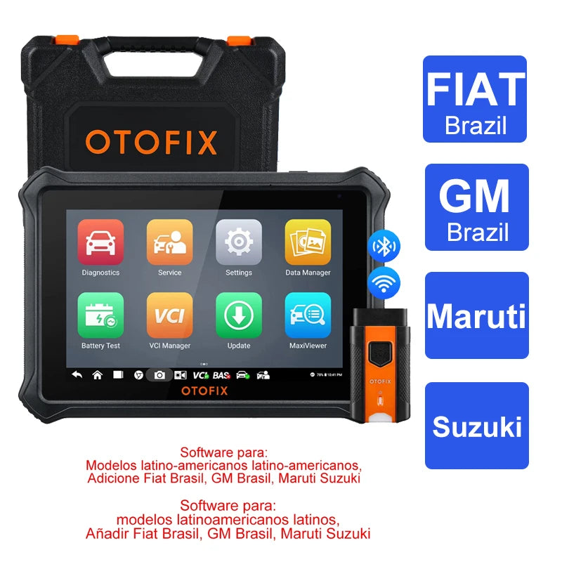 OTOFIX D1 LITE OBD2 σαρωτής εργαλείο διάγνωσης αυτοκινήτου Bluetooth ασύρματο αμφίδρομο έλεγχο OBD εργαλείο σάρωσης αυτοκινήτου ενεργή δοκιμή