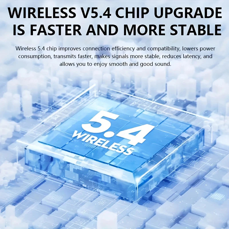 Căști wireless Pro5S cu comenzi tactile