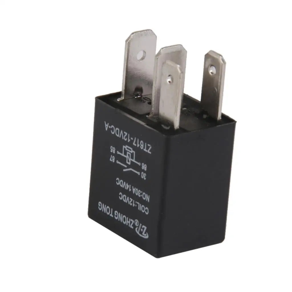 12 V 30 A 4-Pin SPST Automotive Relay for Car and Truck Wiring