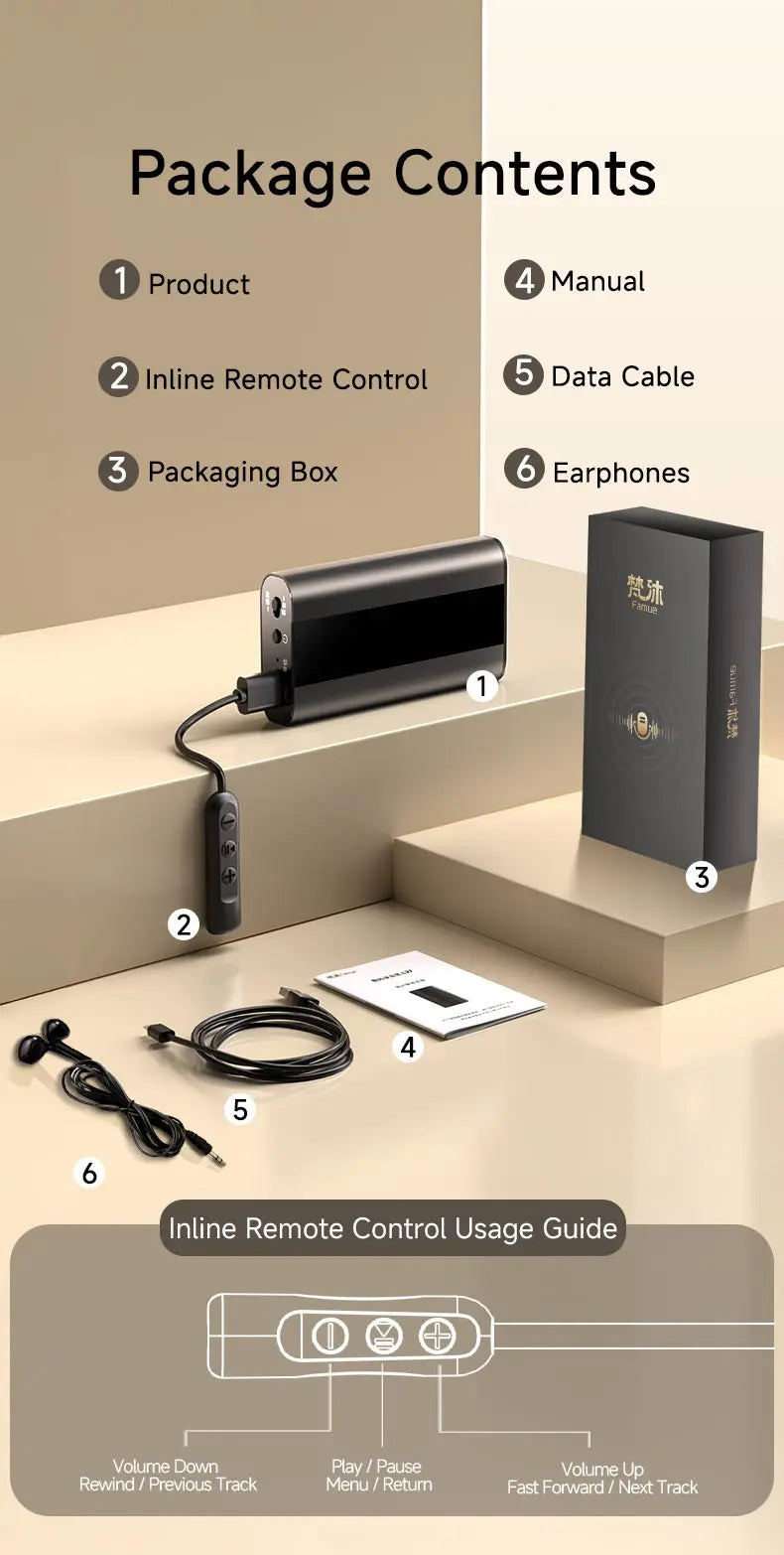 Smart Voice Recorder 360° Omnidirectional Pickup, Timing Recording, Magnetic Fixation, Compatible with Phone/Computer 64GB