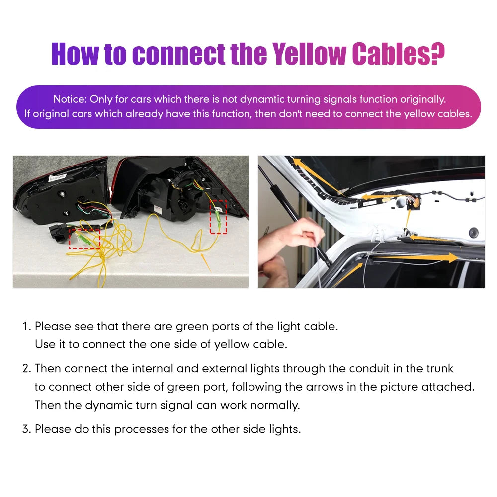 Coppia di fanali posteriori a LED per VW Golf 7 / 7.5