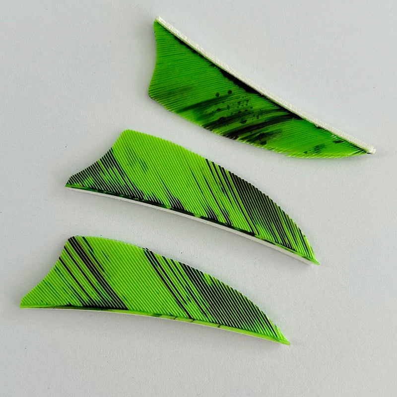50 Plumillas de pluma de pavo de alas derechas — 2 pulgadas