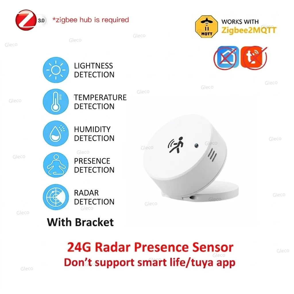 Αισθητήρας κίνησης και παρουσίας Zigbee - Επιλογές τύπου