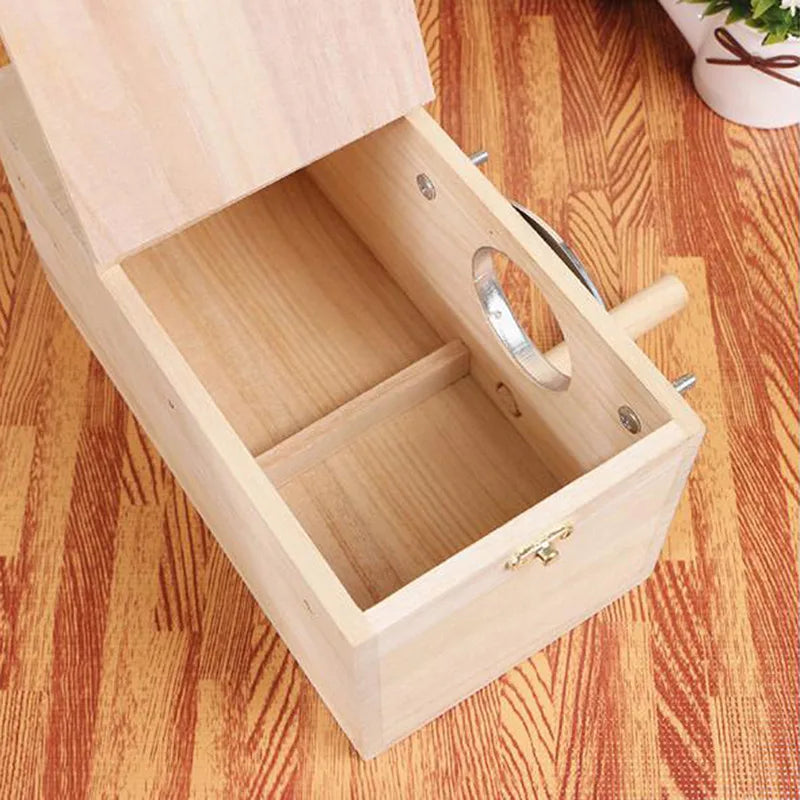 Wooden Bird Nesting Box, Small or Medium