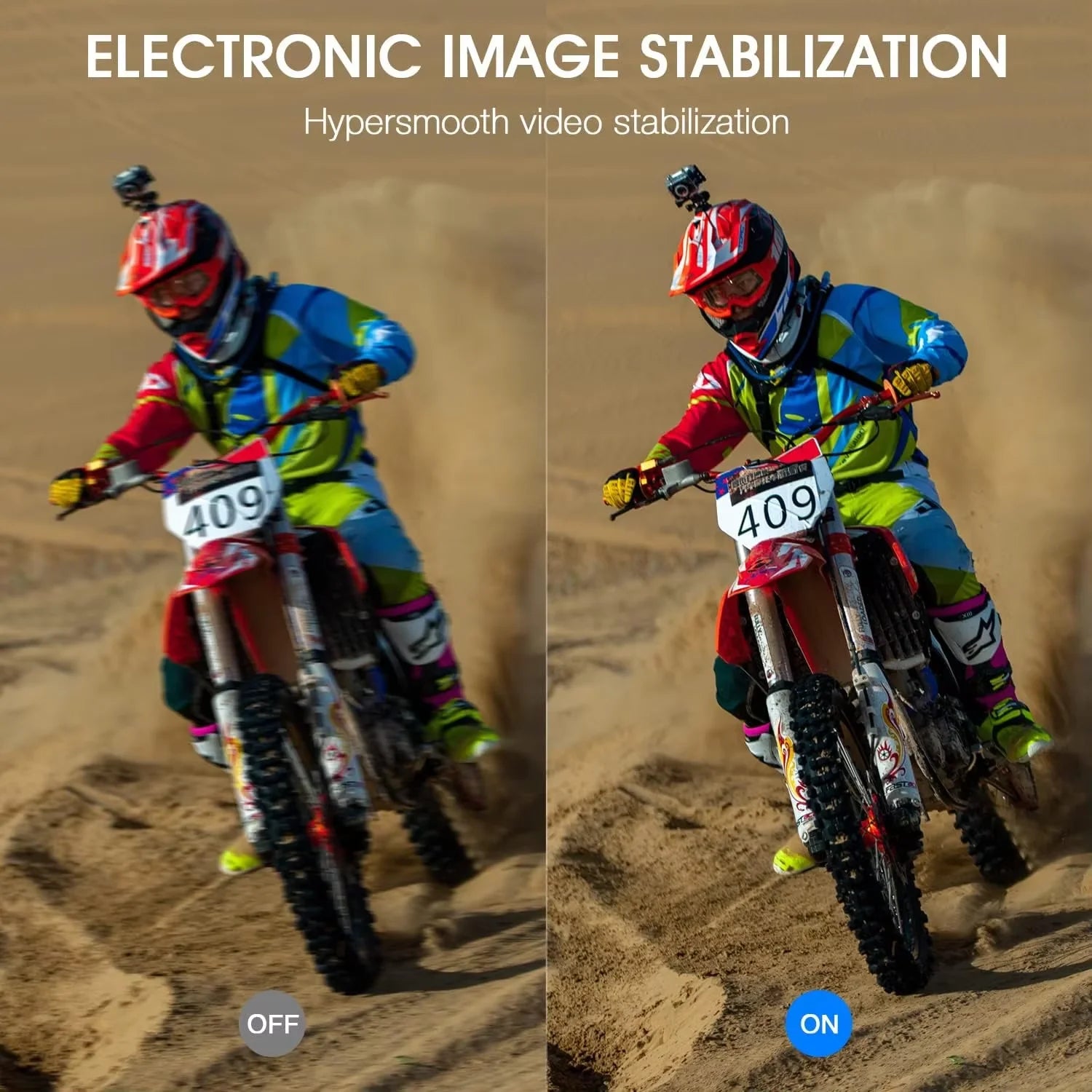 Action Camera 5K 4K with Electronic Stabilization