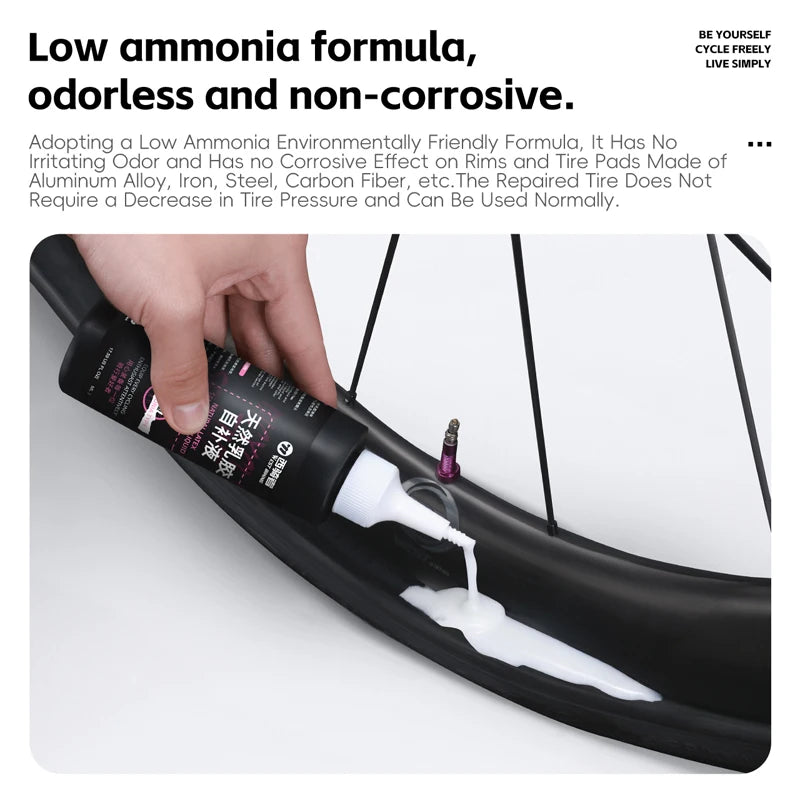 WEST BIKING Latex Tubeless Dækforsegler