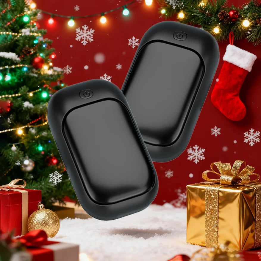 Magnetic Rechargeable Hand Warmer 2-Piece Set