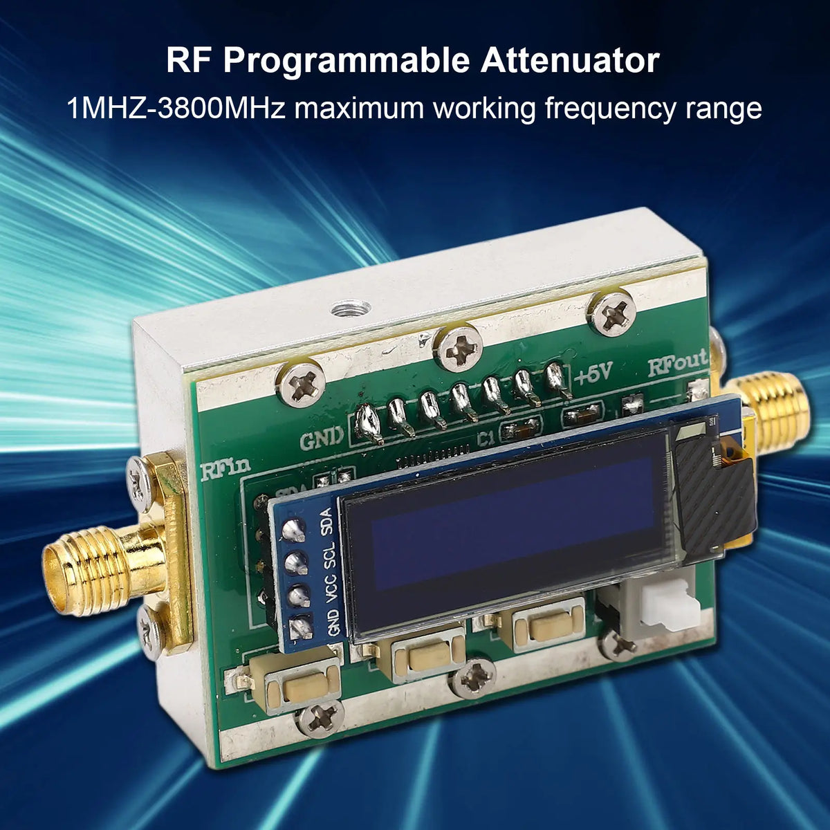 Módulo atenuador RF programable