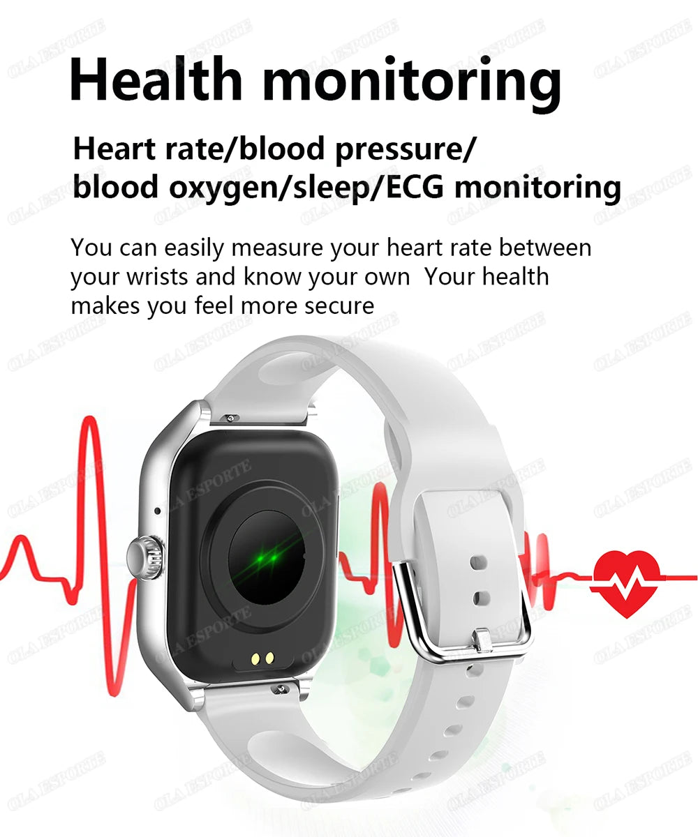 Ceas inteligent cu apelare Bluetooth de 2,01 inch cu urmărire a activității