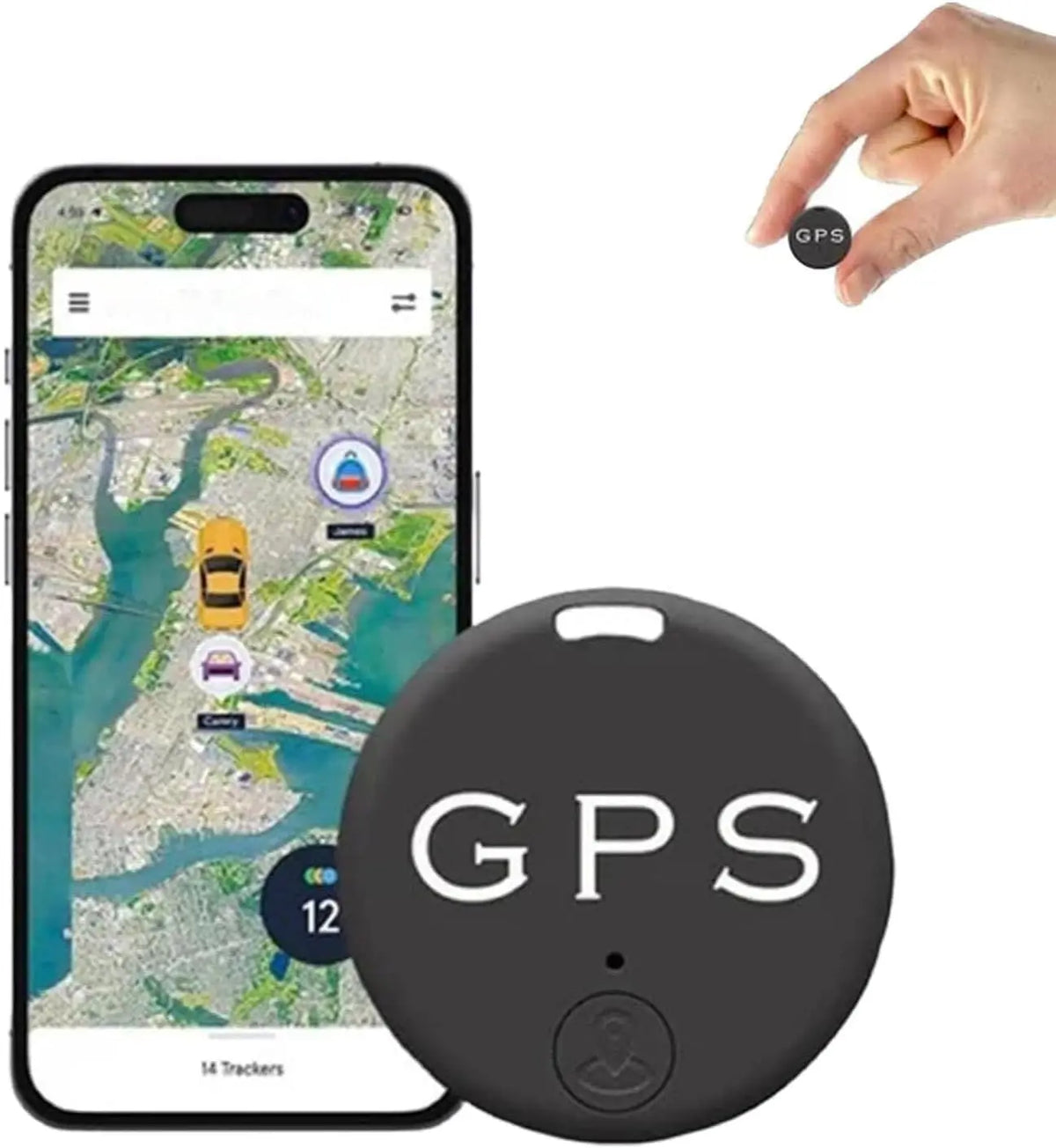 Sledovanie vozidla proti strate Mini GPS sledovač pre vozidlá Lokalizér sledovač pre sledovací systém Bluetooth