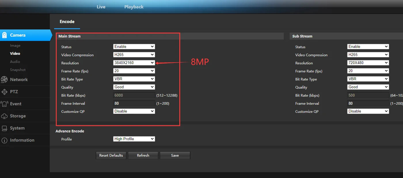 CCTV Starlight 4K IP Digital Camera Board Module 8.0Megapixel SSC338 Sony IMX415 Webcam Illumination RTSP RTMP Photo Snapshot