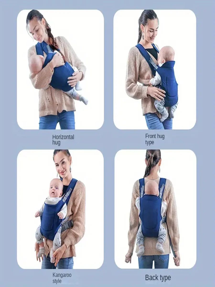 Multifunctional Baby Carrier Sling with 4 Carrying Methods