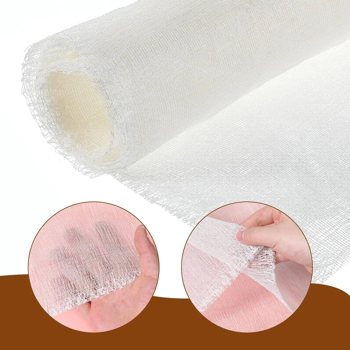 Boekbindend Mull Doek — 1 Rol