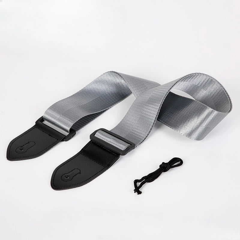 Solid-Colour Guitar Strap, Colour Options
