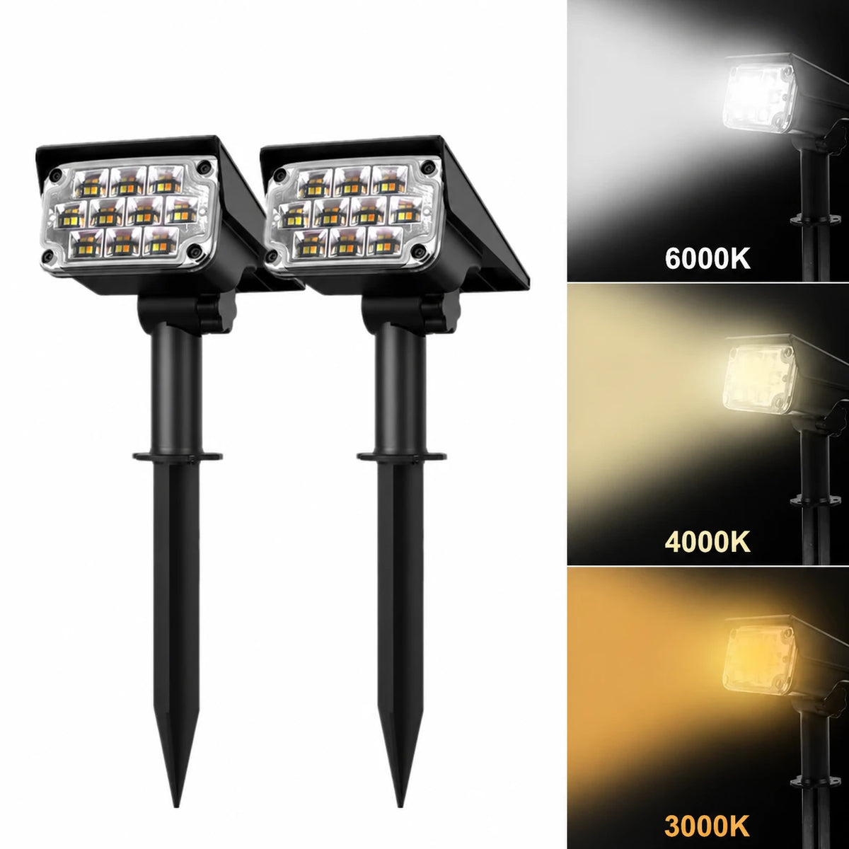 TS-G2202-V2 Solar-Gartenspot, IP65