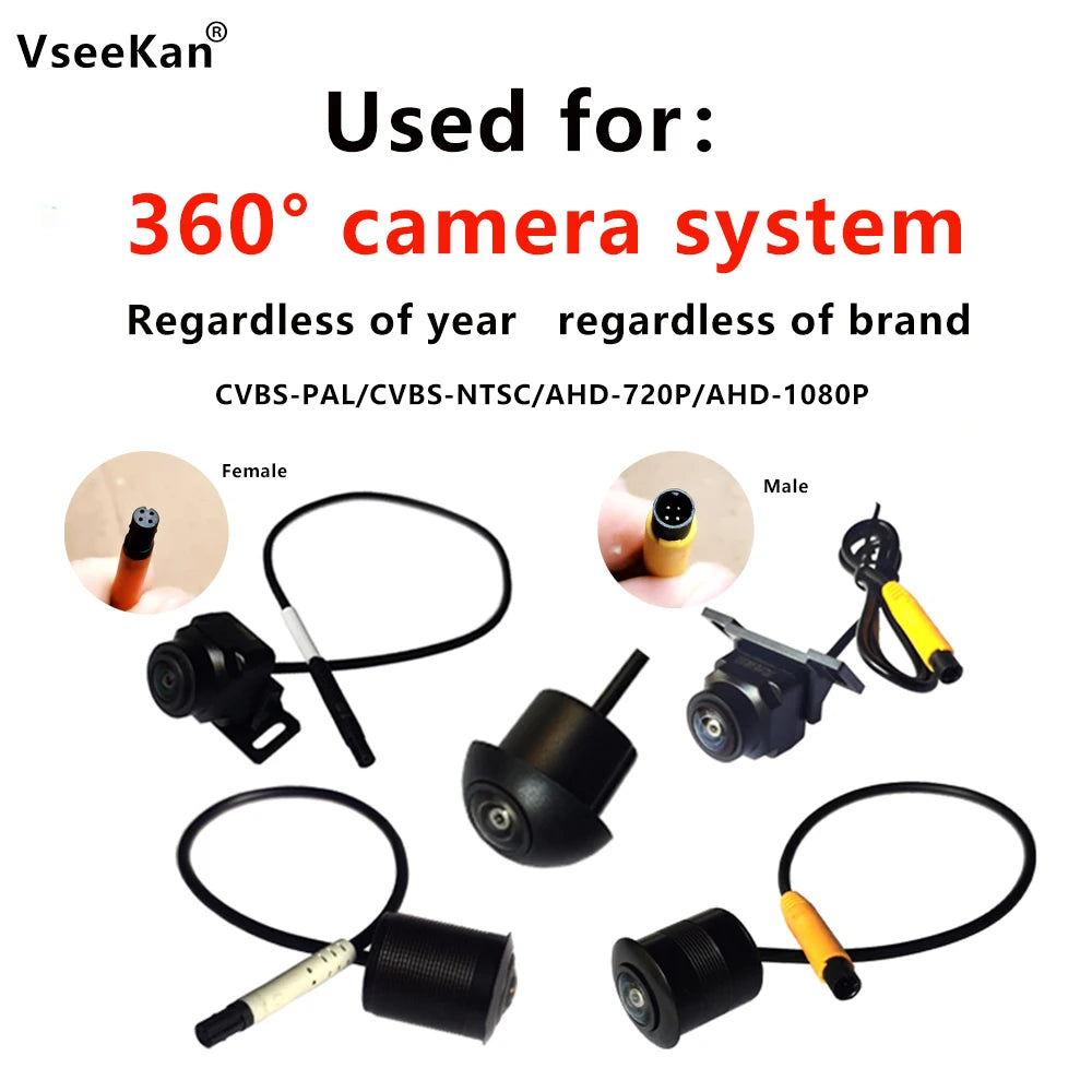 Replacement Camera for Aftermarket 360° Car Systems