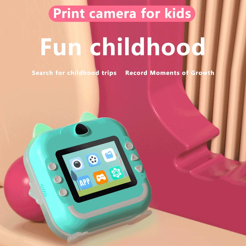 Caméra à impression instantanée Q5 pour enfants - options de kit 32 Go