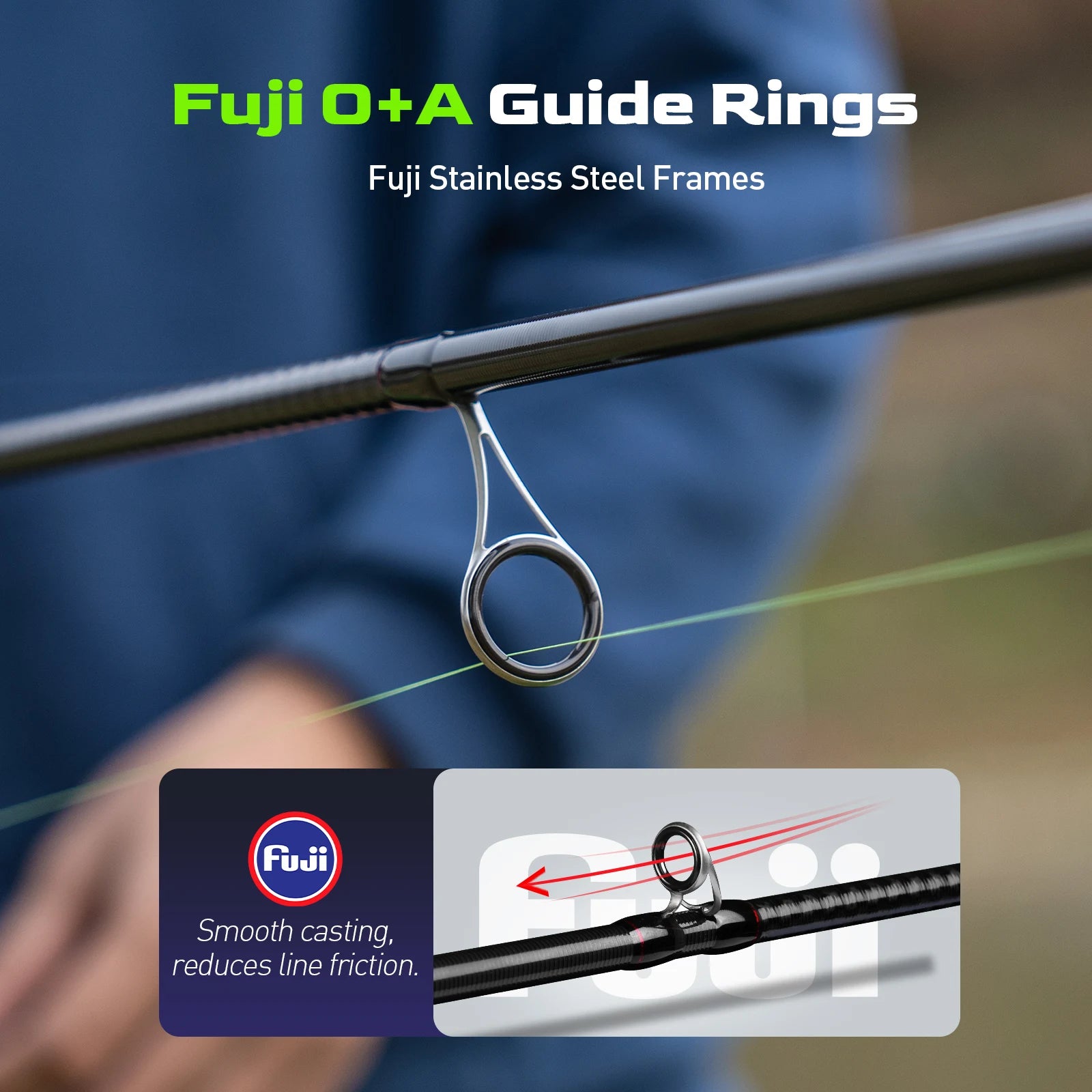 HANDING Magic L Spinning & Casting Fishing Rod
