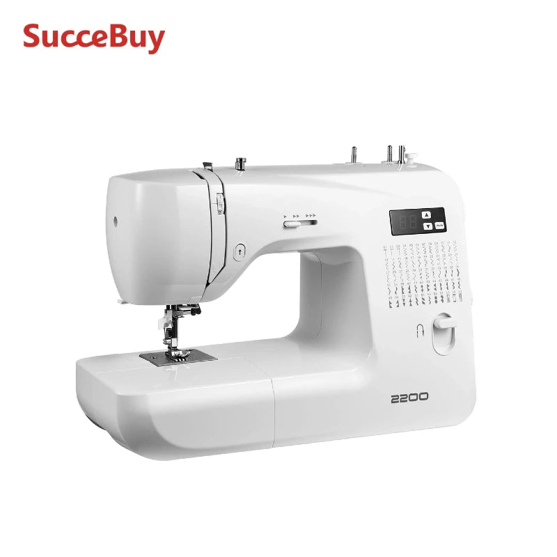 Computerized Sewing Machine with 60 Stitches, LED & Heavy-Duty Frame