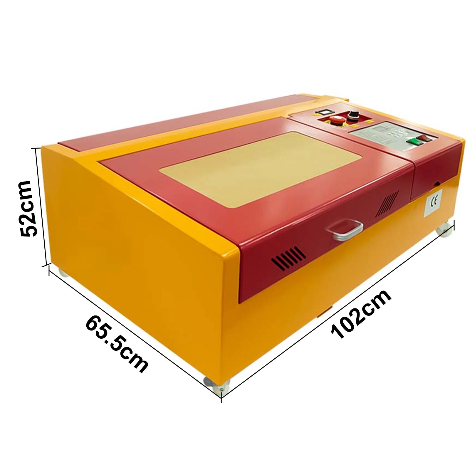 CO2 laserový gravírovací stroj 40W/50W, přesný řezací stroj 300x200 mm