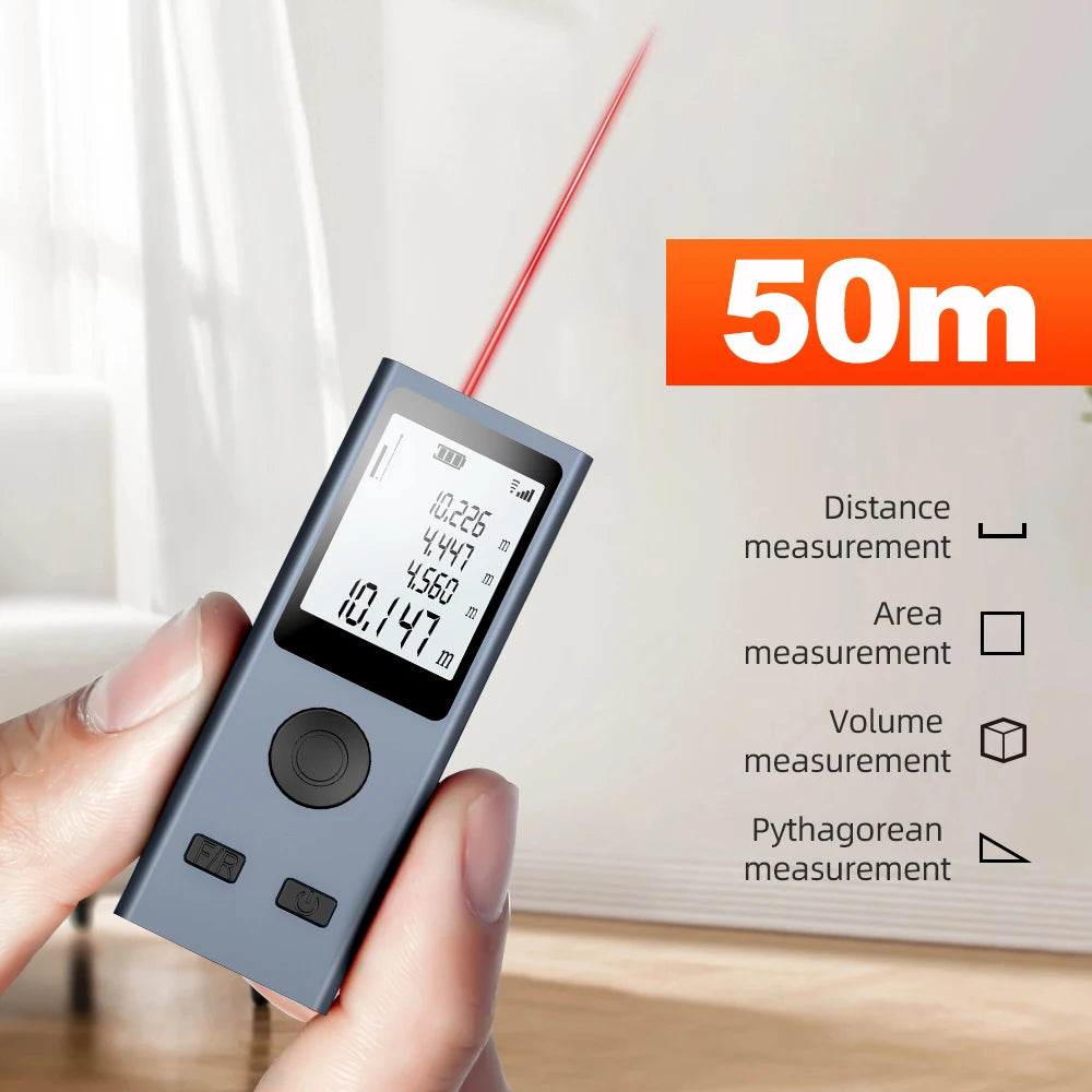 Rechargeable Mini Laser Distance Meter - Options