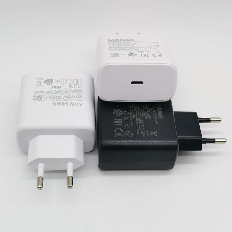 Samsung 45w Charger Super Fast Charge Adapter 1.8M Type C For Galaxy S24 S23 S22 S21 S20 Note 20 Ultra 10 Z Flip Fold 6 5 4 3 2 Spy-shop.com