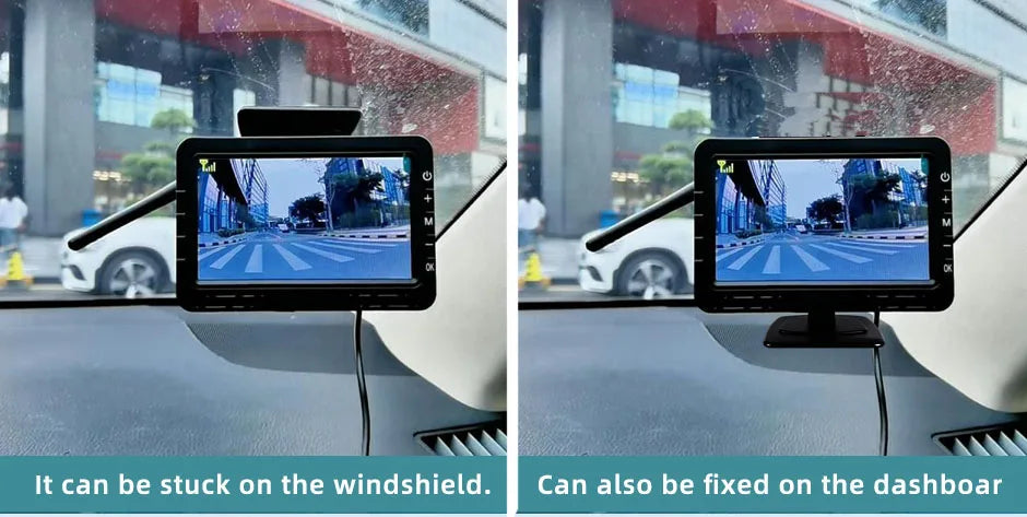 Wireless 1080P Backup Camera with 4.3" Monitor for Cars & RVs