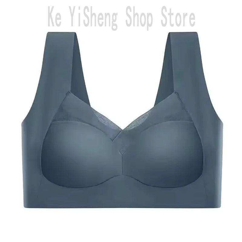 Women's sports underwear Invisible bra seamless breathable comfortable elastic shockproof underwear without steel rings 