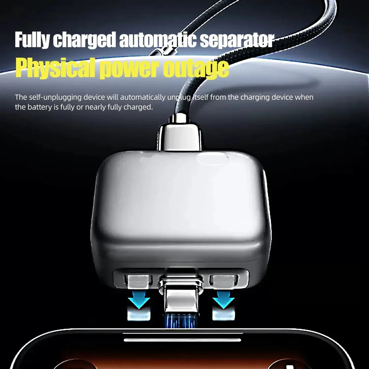USB-C Automatic Disconnect Charging Adapter