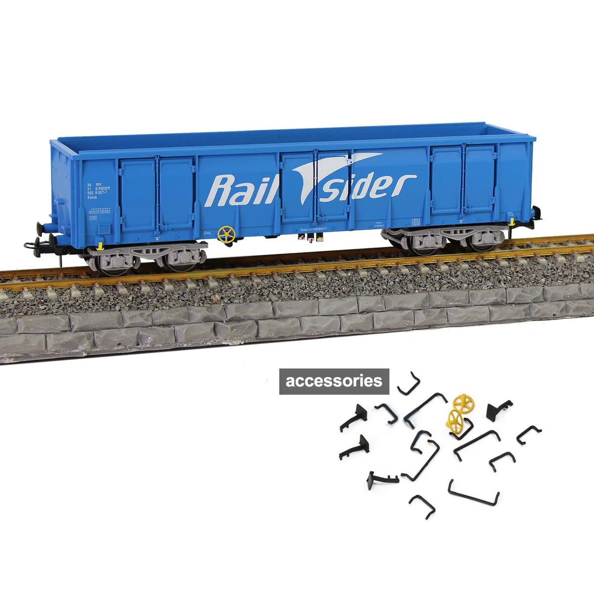 HO Scale High-Side Gondola Wagon C8742M, 1:87