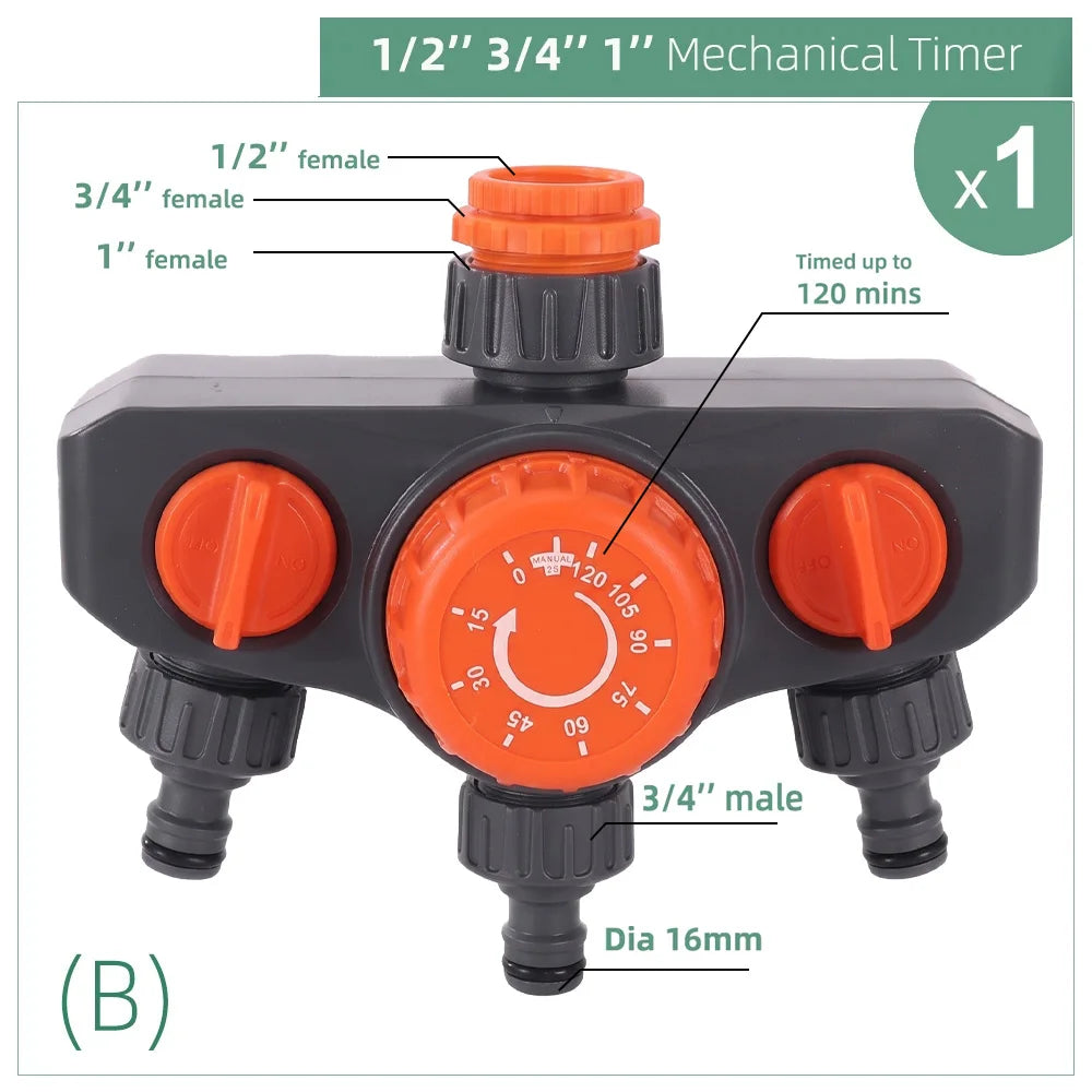 Mechanical Garden Watering Timer