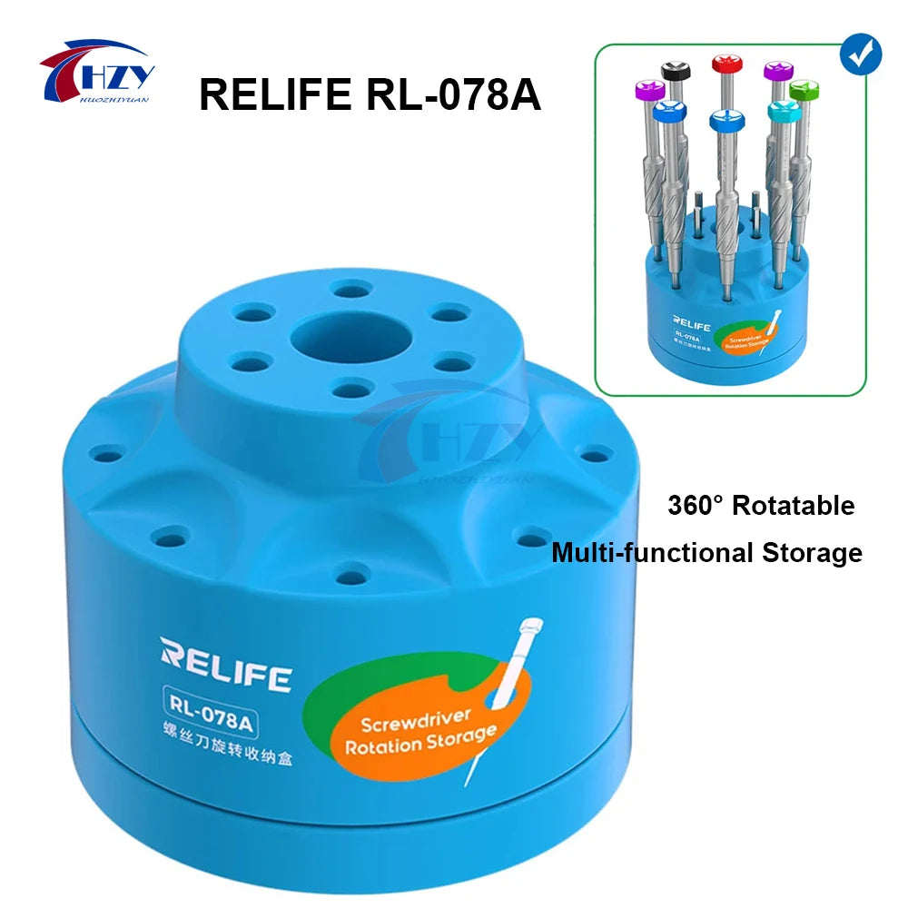 RL-078A 360° Rotating Screwdriver Organizer
