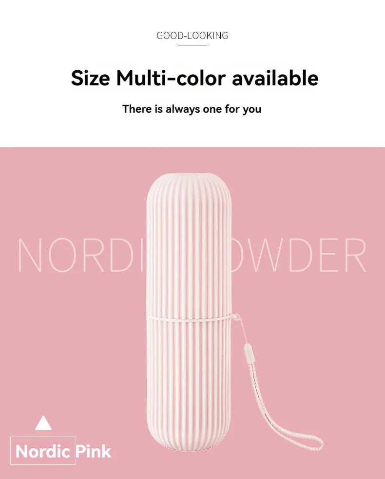 Portable Toothpaste Toothbrush Protect Holder Case Travel Camping Storage Box Protect Toothbrush Toothpaste from Dirt and Damage 