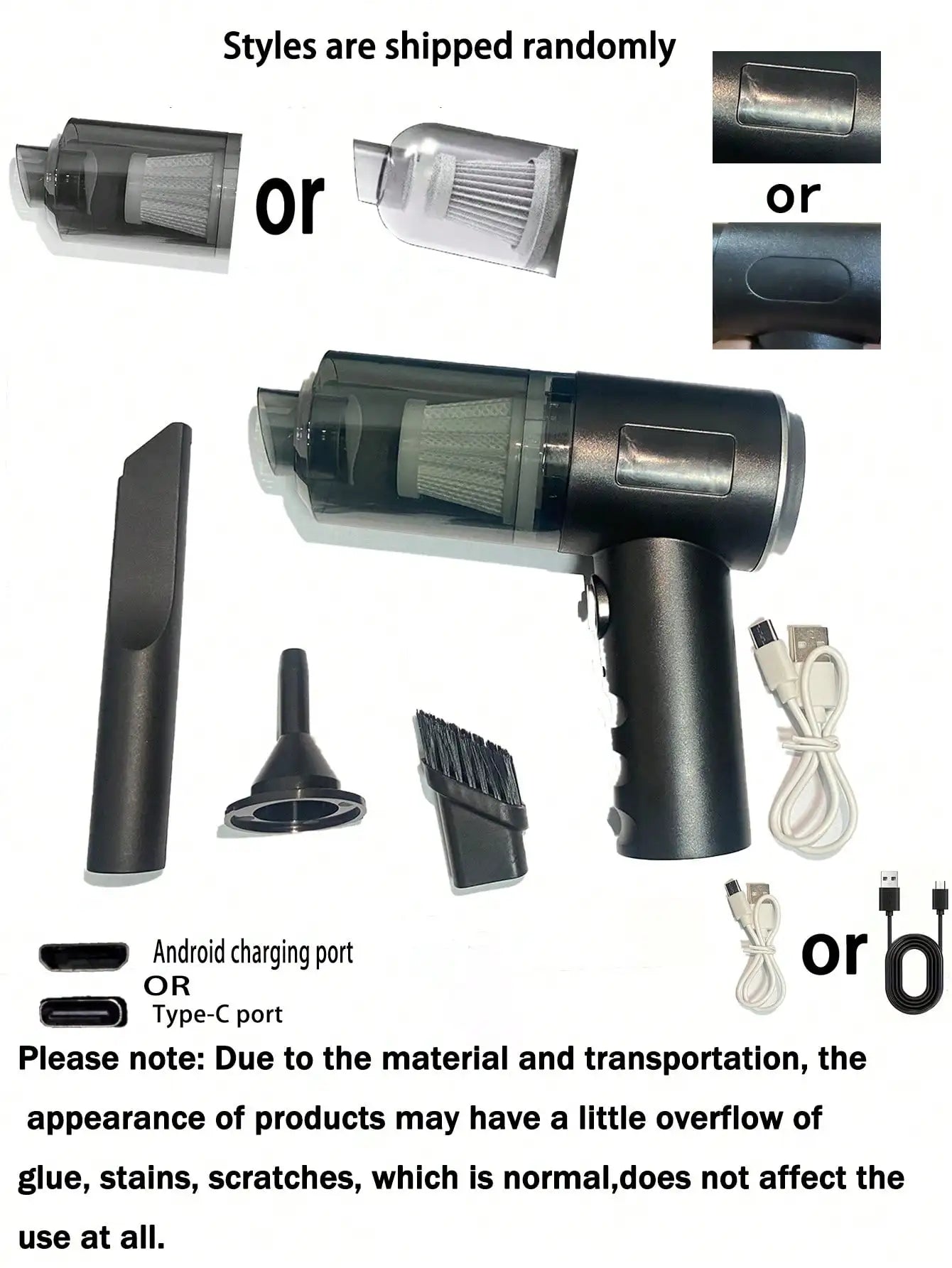 Cordless Handheld Vacuum Cleaner for Car, Home and Pet Hair