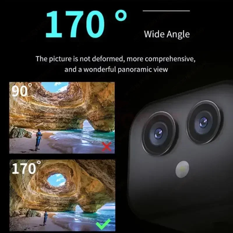 4K HD Mini WiFi Cam Smart Home Wireless Security Surveillance Dual Webcam Micro IP Camcorders Night Vision Sports Monitor Magnet