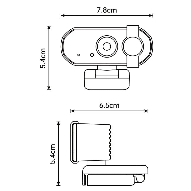 USB Webcam - 1080p, 2K or 4K Options