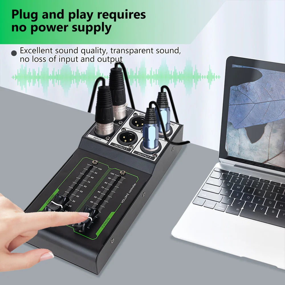 Controller passivo del volume monitor stereo - XLR