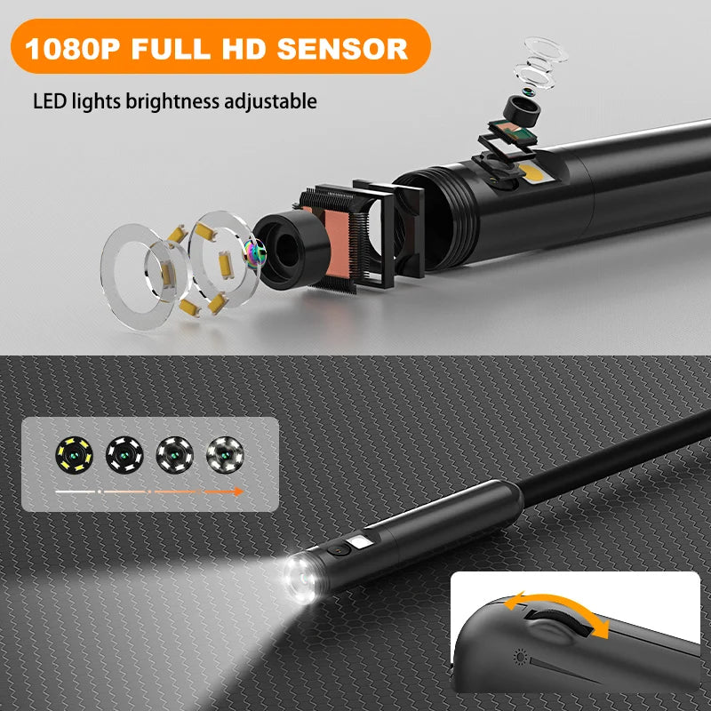 Wi-Fi Inspection Camera - Lens and Cable Options