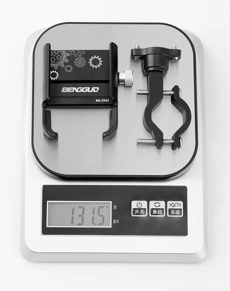 iBudim Bike Phone Holder 360 Rotation Bicycle Phone Holder for 4.7-7.0 inch Devices Motorcycle Handlebar Mobile Phone Stand 